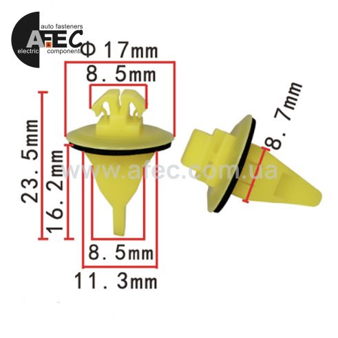 Клипса Toyota 7682742020