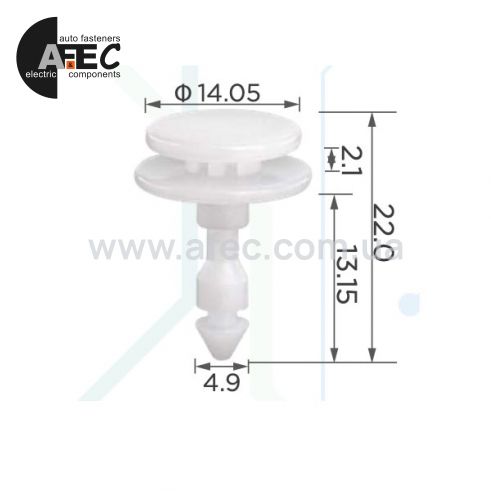 Клипса порога Great Wall, Haval 5173106K00 Клипса порога Great Wall, Haval 5173106K00