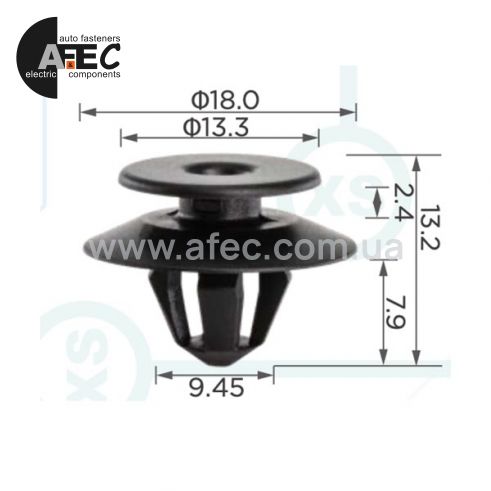 Клипса облицовки, обшивки салона и панели Mercedes, Maybach, Audi, Skoda, Volkswagen A0089887378, 4F0867299, 7H0843213 Клипса облицовки, обшивки салона и панели Mercedes, Maybach, Audi, Skoda, Volkswagen A0089887378, 4F0867299, 7H0843213