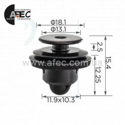 Клипса Nissan 90825JD00A 90825-JD00A