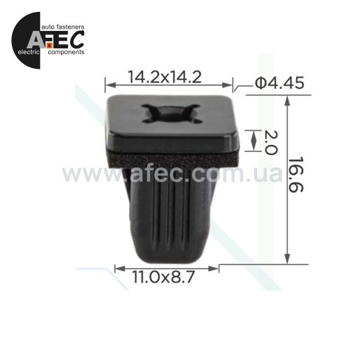 Клипса Toyota 9018906203 Клипса Toyota 9018906203