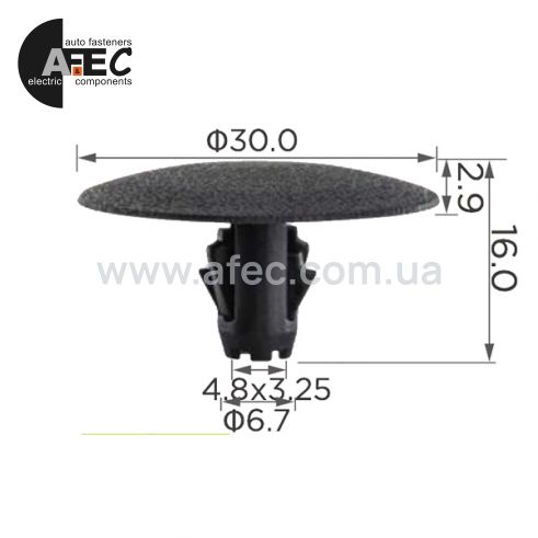 Клипса Subaru 90814FC001 Клипса Subaru 90814FC001