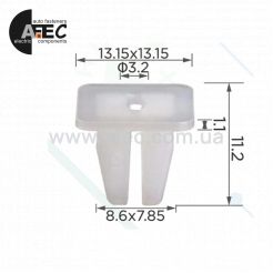 Клипса Geely 6047010400