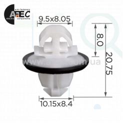 Клипса Mercedes A9109910000