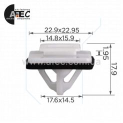 Клипса Honda 91513TV9A01