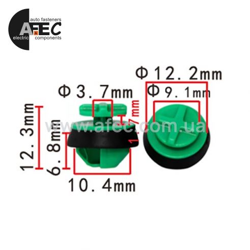 Клипса Peugeot Citroën 1638191680 Клипса Peugeot Citroën 1638191680