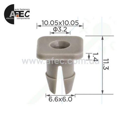 Клипса Volkswagen N90535301 Клипса Volkswagen N90535301