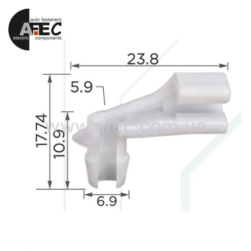 Клипса GM 16630688 Клипса GM 16630688