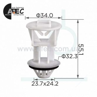 Клипса Mercedes A0009911495