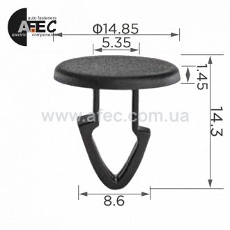 Клипса BYD 1242052200 SC620211700AC