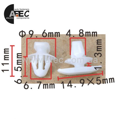 Клипса уплотнителей 4199 зеленая Клипса уплотнителей 4199 зеленая