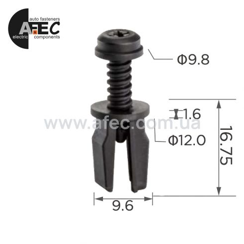 Клипса Ford GM Chrisler 6181023 E844072S 1060191 W704181S3 Клипса Ford GM Chrisler 6181023 E844072S 1060191 W704181S3