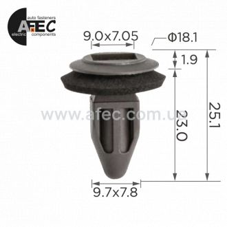 Клипса Opel Vauxhall 1406984 90482706