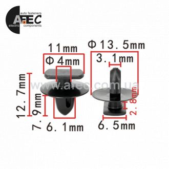 Клипса Seat Skoda Volkswagen 3B0837732