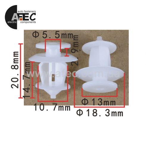 Клипса GWM Haval 09630037