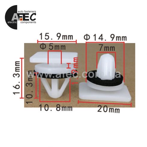 Клипса Hyundai Kia 8775637000 Клипса Hyundai Kia 8775637000