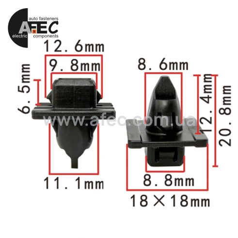 Клипса Toyota 6111835010