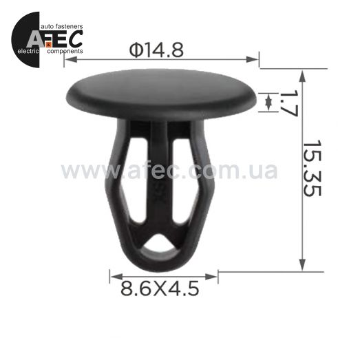Клипса VW 5J0819055A Клипса VW 5J0819055A
