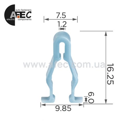 Клипса Honda 90666TDK003