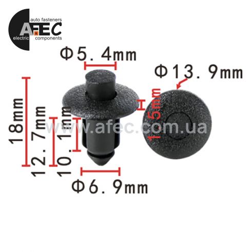 Клипса Ford GM N807673S 25612368 Клипса Ford GM N807673S 25612368