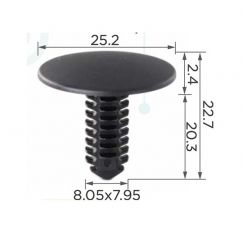 Клипса бампера Ford 389443S