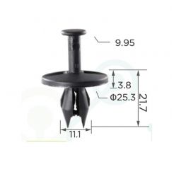 Клипса обшивки GM 14045480