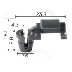 Клипса тяги замков Kia Hyundai Mazda 9927-80-405
