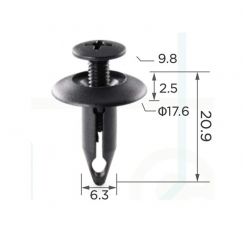Кліпса GM 10139822 25680782 Ford N808147S
