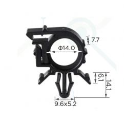 Клипса проводки GM 8911472