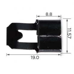 Клипса замка двери металлическая GM 4234830 12337868