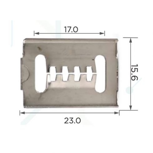 Клипса бампера металлическая Ford F32Z17C756S Mazda GJ2150049 Клипса бампера металлическая Ford F32Z17C756S Mazda GJ2150049