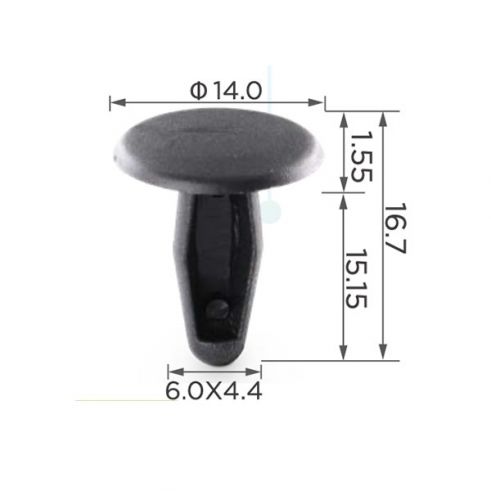 Клипса капота Mazda 9926-40-531 9926-40-531B Nissan 68929-01R00 Ford Клипса капота Mazda 9926-40-531 9926-40-531B Nissan 68929-01R00 Ford