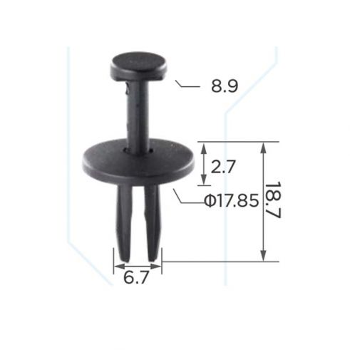 Клипса Chrysler Jeep 6503454 Клипса Chrysler Jeep 6503454