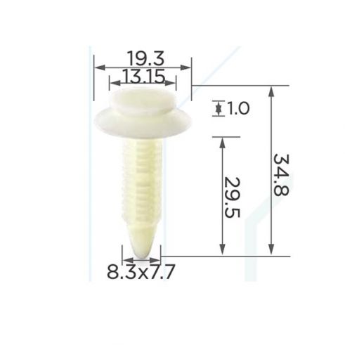 Клипса обшивки Chevrolet GMC 15694099