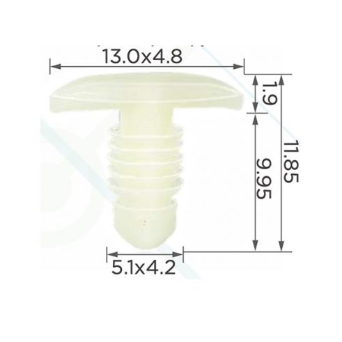 Клипса капота Buick Cadillac Chevrolet GMC Oldsmobile 20200750 Клипса капота Buick Cadillac Chevrolet GMC Oldsmobile 20200750