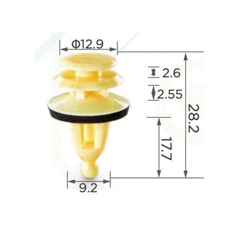 Клипса GM Chevrolet Daewoo Opel 22600612 22651066 Клипса GM Chevrolet Daewoo Opel 22600612 22651066