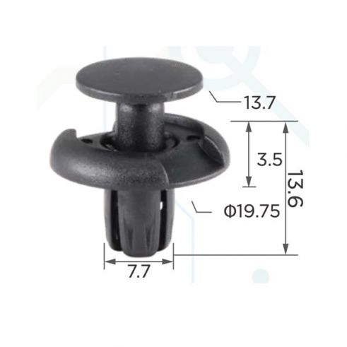 Клипса Honda 91501-S04-003 Клипса Honda 91501-S04-003