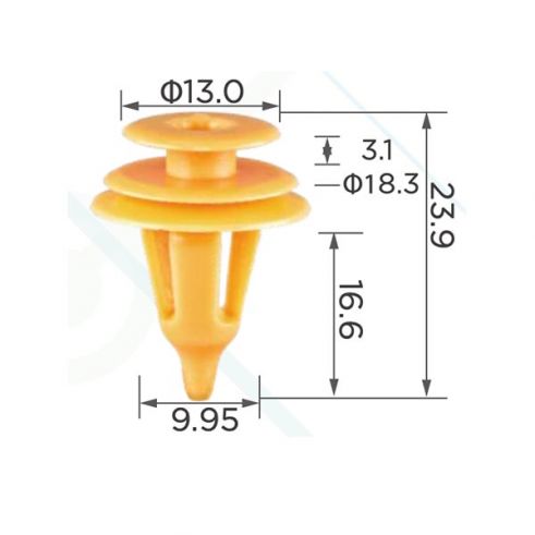 Клипса обшивки Toyota Lexus 67771-30090 67771-17030 67771-28030 GM 95008221 Клипса обшивки Toyota Lexus 67771-30090 67771-17030 67771-28030 GM 95008221