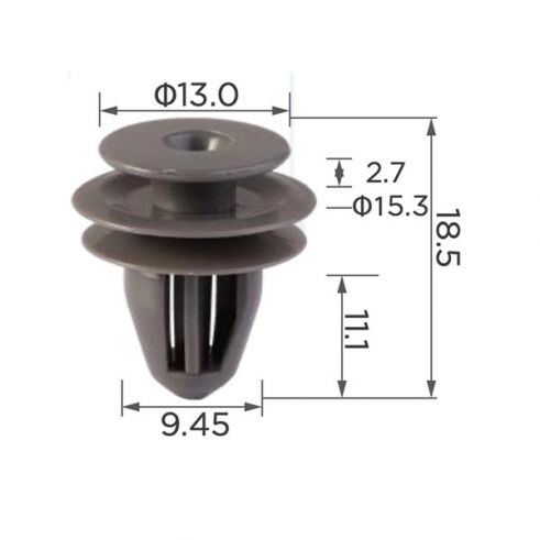 Клипса обшивки Honda Acura 91560-SP0-003 91560-S7A-003 Клипса обшивки Honda Acura 91560-SP0-003 91560-S7A-003