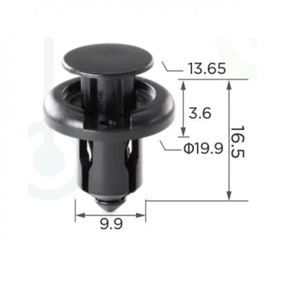 Купить авто крепеж клипсу на автомобили Honda 91503-SZ3-003 91503