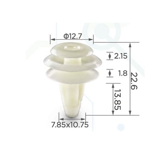 Клипса обшивки Honda 91566SP0003