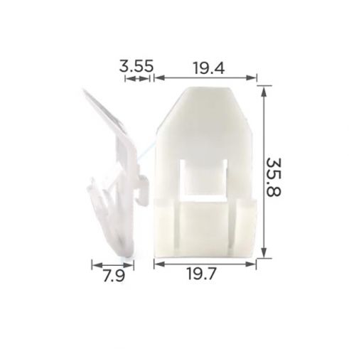 Клипса Honda Acura 91527-SM4-003 91527-SZ3-003 91561-S84-A01 Клипса Honda Acura 91527-SM4-003 91527-SZ3-003 91561-S84-A01