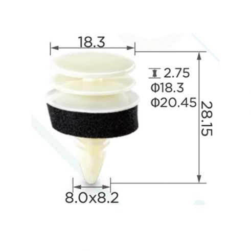 Клипса обшивки GM 22646099 Клипса обшивки GM 22646099