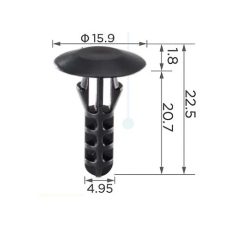 Клипса бампера Honda Acura 90108-SW3-003 Клипса бампера Honda Acura 90108-SW3-003