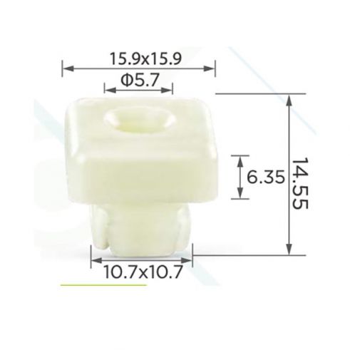 Клипса Chrysler 6027958 Клипса Chrysler 6027958