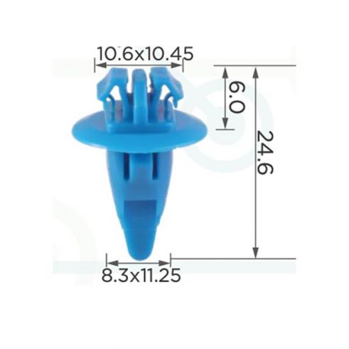 Клипса молдинга Toyota Lexus 90904-67036 Клипса молдинга Toyota Lexus 90904-67036