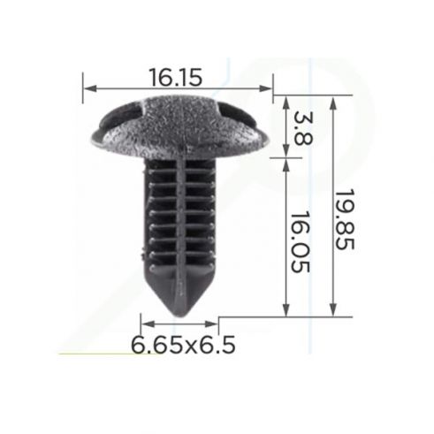 Клипса багажного отделения Toyota Lexus 90467-08186