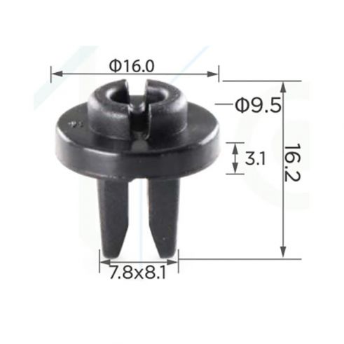 Кліпса під саморіз Honda Acura 90107-S10-003 Кліпса під саморіз Honda Acura 90107-S10-003