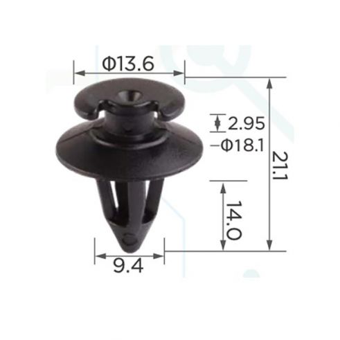 Клипса обшивки VW Audi Skoda Seat Ford BMW 823867299