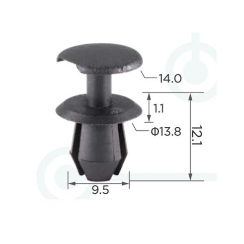 Клипса Audi Seat VW 3338676334FB Клипса Audi Seat VW 3338676334FB